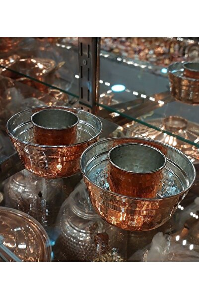 Bakır Center Bakır Ehlikeyf El Yapımı 2 Ehli Keyf Kahramanmaraş Çekiç Dövme Rakı Bardaklık Ehl-i Keyif