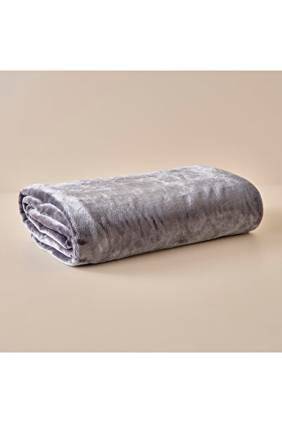Bella Maison Shelly Wellsoft Double Blanket Anthracite (200X220 cm)