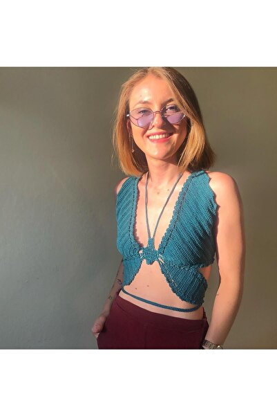 TREND El Örgüsü Kelebek Büstiyer