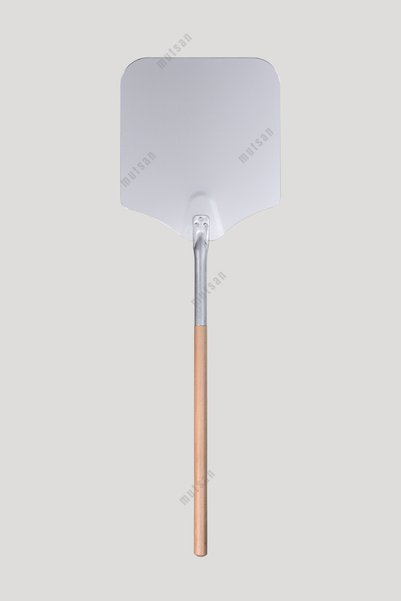 Home Aluminum Pizza Oven Shovel (35cm) - Pizza Shovel Aluminum 35 cm - 65 cm with Wooden Handle