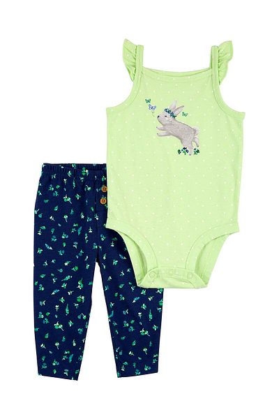 Carter's Baby Girl Body Pants Set