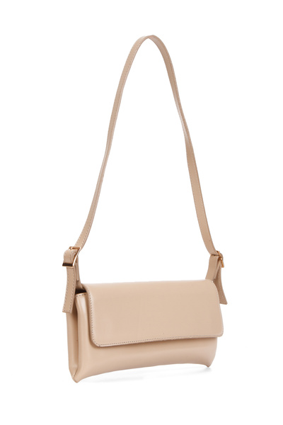 Adelina Bags Women's Covered Mink Baguette Bag