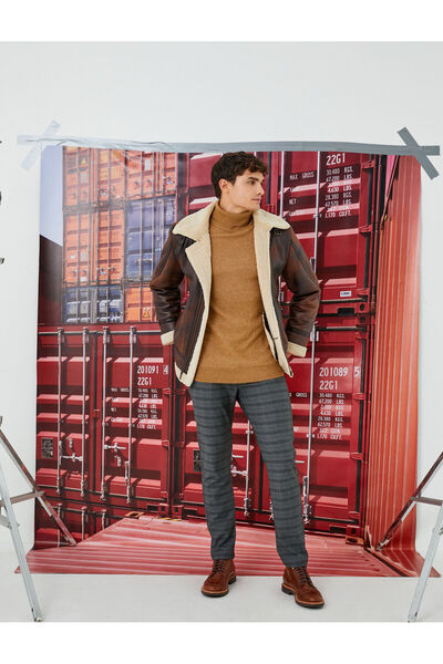 Koton Базові штани в клітинку