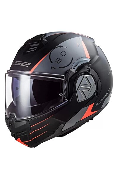 LS2 Advant Codex Mat Siyah-tıtanıum Kask