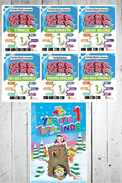 Ata Yayıncılık 1.Sınıf Gıcır Gıcır Set+Yarıyıl Tatilinde