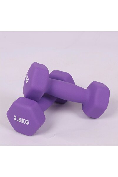 Zepca Ithal Profesyonel Mor Deluxe Neopren Kaplama 2 X 2,5kg Dambıl