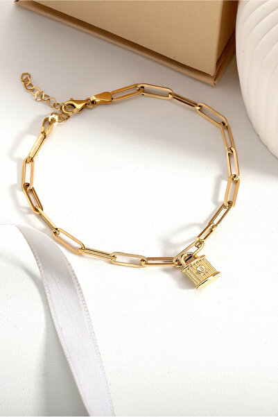 Ersöz Kuyumculuk 14 Ayar Altın Harf Charm Bileklik-seyahat Çantası Hediyeli