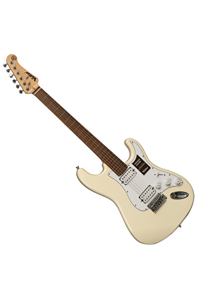 VALLER FTS190 Beyaz Fretless ( Perdesiz ) Elektro Gitar