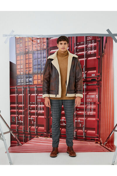 Koton Базові штани в клітинку