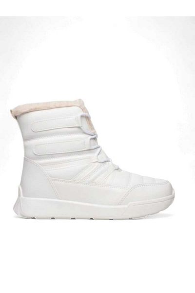 MİYA Women's Flet Memory Memory Orthopedic Non-Slip Sole Fleece Furry Water Cold-Proof Snow Boots