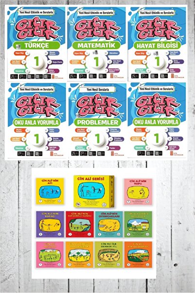 Ata Yayıncılık 1.Sınıf Gıcır Gıcır Set+Cin Ali Serisi