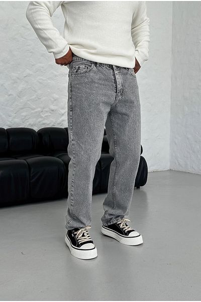 oraystore Acid Grey φαρδύ παντελόνι