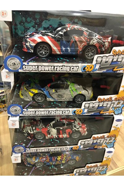 ToyzMarket 1:22 ölçek uzaktan kumandalı ışıklı modifiyeli  drift atan sarjlı ...