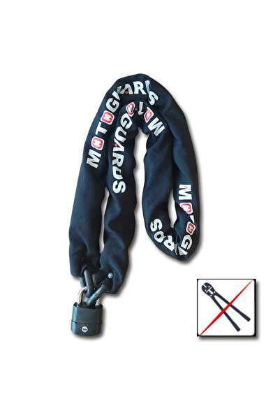 Motoguards 2 Metre G80 13 mm *kesilmez Motosiklet Zinciri + Yale 55 mm BORON