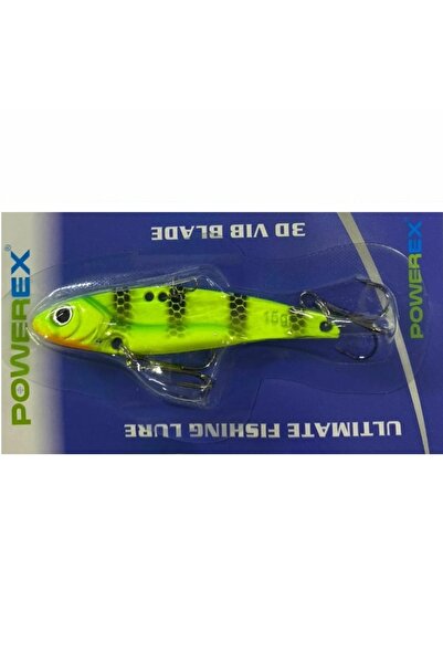 POWEREX Ufl Minnow 3d Vib Blade 5.2cm 7gr Vibrasyon Lrf Jig Yem 07-firetiger