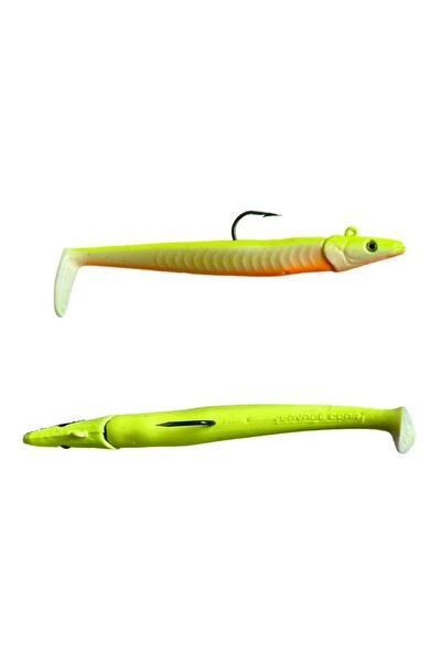 Savage Gear Lb Sandeel 10cm 21gr Hazır Silikon Suni Yem Lemon Back