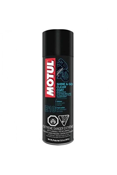 Motul SHINE & GO SİLİKONLU BAKIM VE PARLATMA SPREYİ 400 ML E10