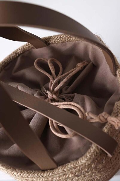 ALLDAY Визон - Маленька кругла сумка з ручками для рук і плечей