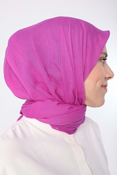 ALLDAY Βαμβακερό σάλι Fuchsia-Olay