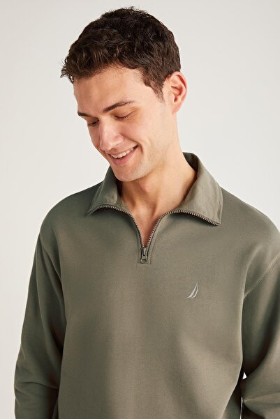Nautica Polo Neck Sweatshirt