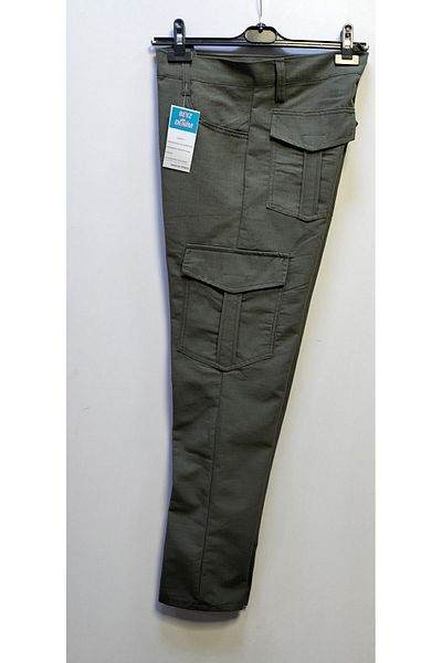 BeyzDenim Khaki Cargo Tactical Large Size Ripsstop Pants