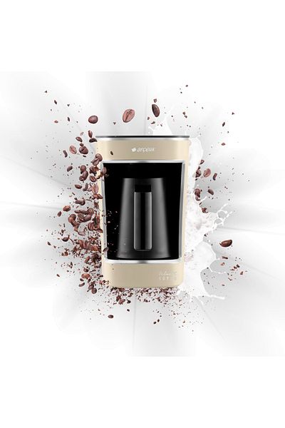 Arçelik Tkm 6448 Telve-X Milk Turkish Coffee Machine