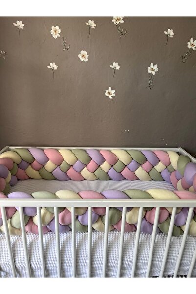 ısıklıtoplarrengarenk 540 Cm 4 Örgü Beşik Korumalik