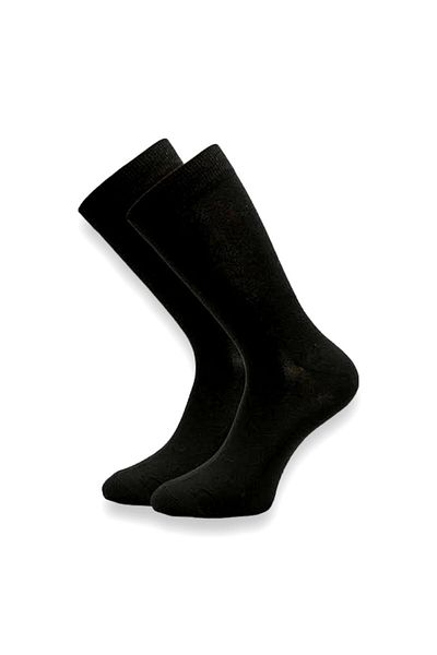 DAPHNE WEAR Мъжки черни безшевни черни чорапи с 6 чифта