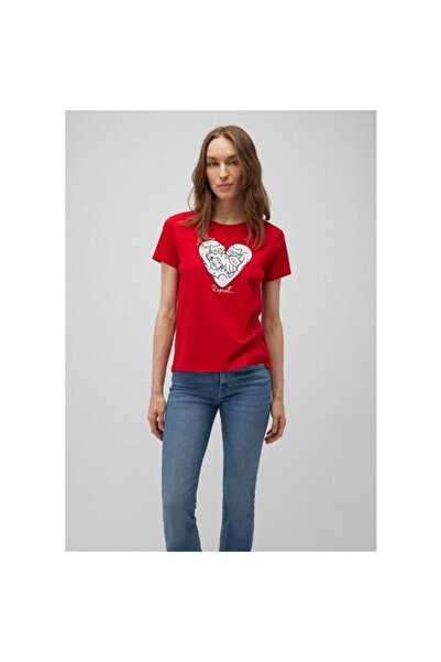 Mavi Cat Printed Tshirt