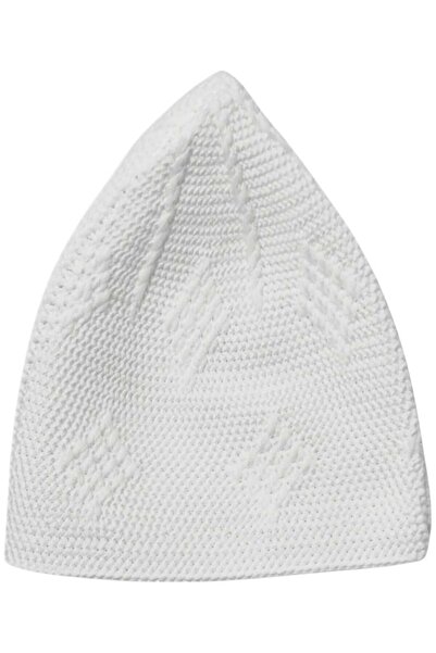 Uniquetrenders 3-шарова ткана шапка з візерунком, якісна шапка для молитви