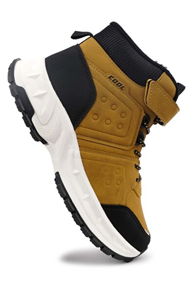 KCMN Cool Harvey Ortopedik Kaymaz Taban Unisex Çocuk Bot SARI