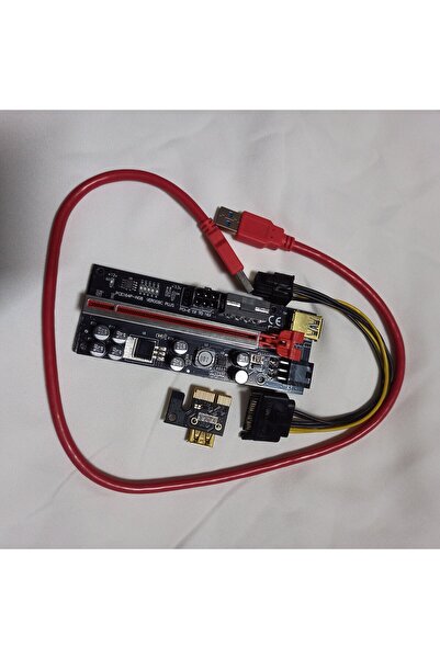 RM 4842 Pcı E Express 1x To 16x Usb 3.0 009s Riser Yükseltici Uzatma Kartı 008s
