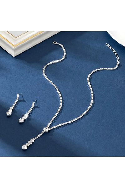 JELLYWEAR Tassel Stone Jewelry Set