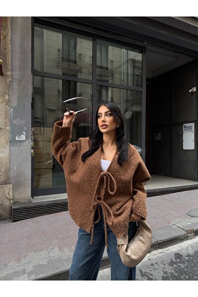 buqre's moda Double Lace-Up Jacket