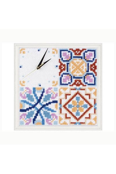 BALIM ÖRGÜ EVİ Collection D'Art Goblen Watch Kit 30.5 X 30.5 cm Cd018