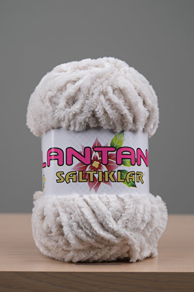 SALTIKLAR Lantana Peluş Örgü Ipi Peluş Ip Ana Kuzusu 100gr Taş-22