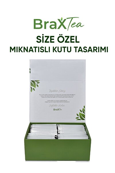 Brax Nar Ve Ahududu Aromalı Detox Bitki Çayı Spirulina Ve Mate Yaprağı Içeren Form Bitki Çayı 5 Li Paket