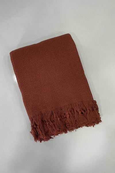 Uğur Home Ev Tekstili 200X230Cm Double Tied Fringed Pique