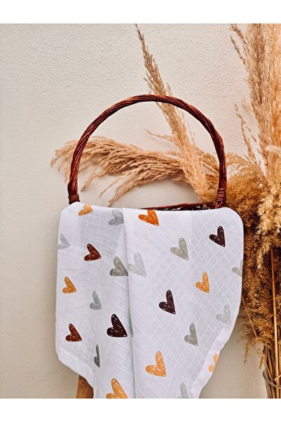 Tinybabyconcept Organic 100% Cotton Multi-Purpose Baby Blanket Set of 3 90X90 cm Muslin Cloth Blanket