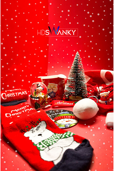 SWANKYSOCKS Yılbaşı Özel Hediye Seti Kutulu