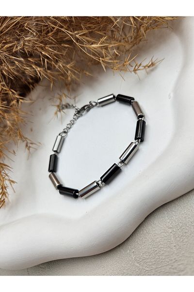 AURA Men's Steel Bracelet - Cylinder Model
