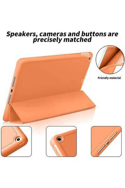 UnDePlus Apple Ipad 9th 8th 7th Generation 10.2" Case Smart Case with Pencil Compartment A2602 A2603 A2604 A2605
