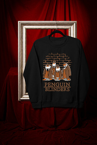 MAGORS PENGUIN BLINDERS PRINTED Pamuk DUGI RUKAV Čupkani materijal TRIKOTNA M...
