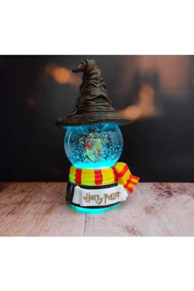 mr shopping MR Harry Potter Hogwarts Figürlü Kar Küresi Renk Değiştiren Harik...