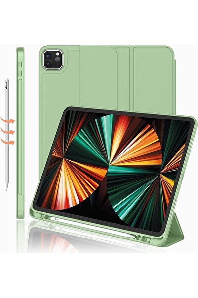 UnDePlus Apple Ipad Pro 11 1. 2. 3. Nesil 2020 Kılıf Kalem Bölmeli Smart Case A2228 A2068 A2230 A2231