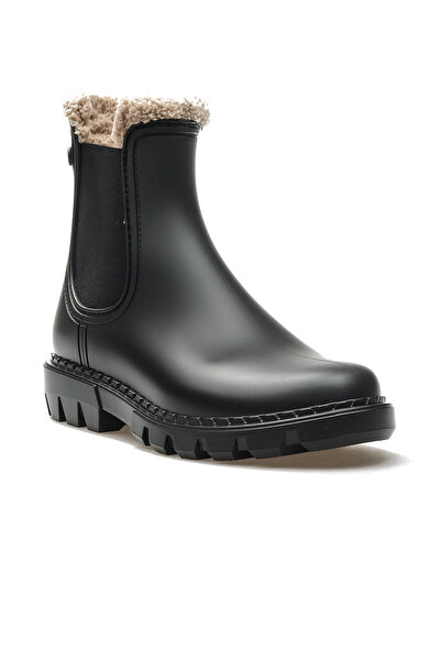 IGOR Rock Borreguıto Kadın Kürklü Günlük Yağmur Botu 24k W10320 Z Siyah
