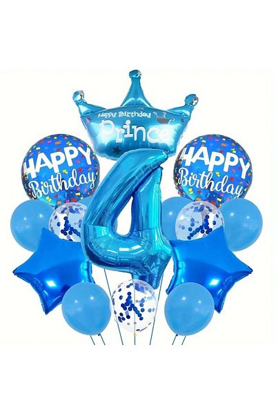 CANSIN Prince Balloon Set