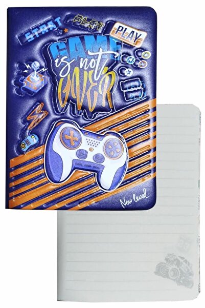 Artlantis Kabartmalı Not Defteri 1 Adet 96 Yaprak Çizgili Sukuşi Hatıra Defte...