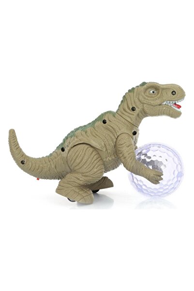 Genel Markalar Yürüyen Işıklı Sesli Disko Toplu Trex Dinozor Oyuncak Dinazor