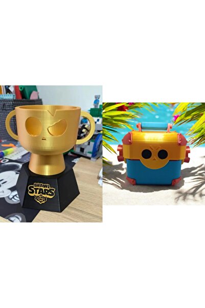 Goplast Premium Brawl Stars Kupası ve Mega box